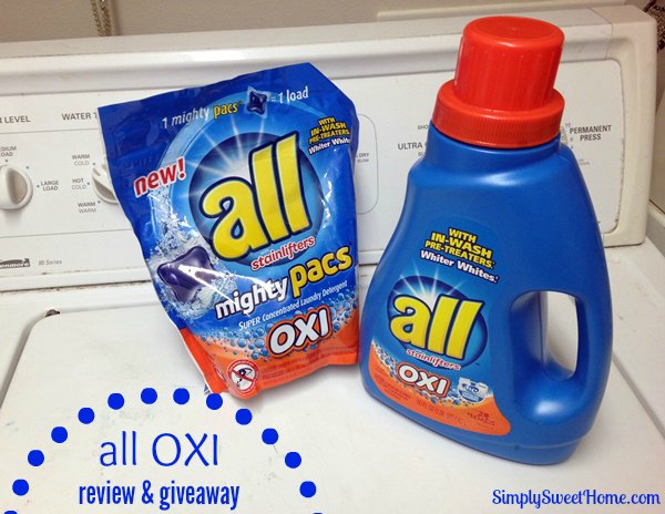 All Oxi Review Giveaway