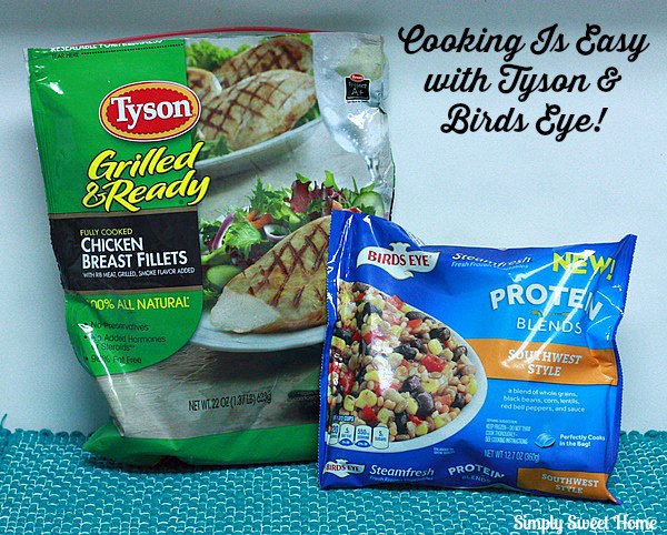 Easy cooking with Tyson and Birds Eye