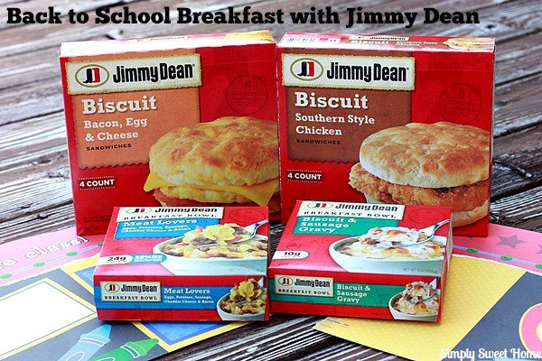 Back to School Breakfast with Jimmy Dean