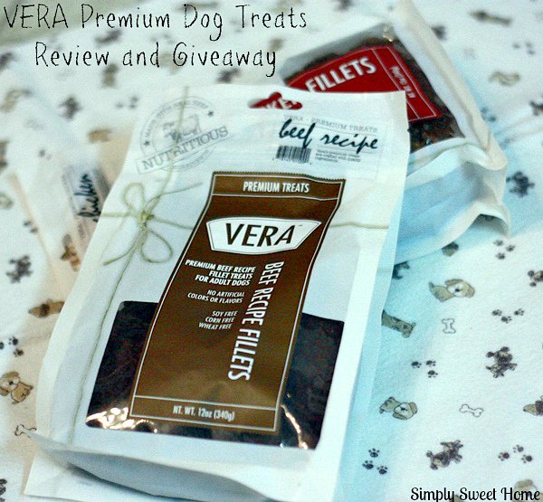 Vera Dog Treats review and giveaway
