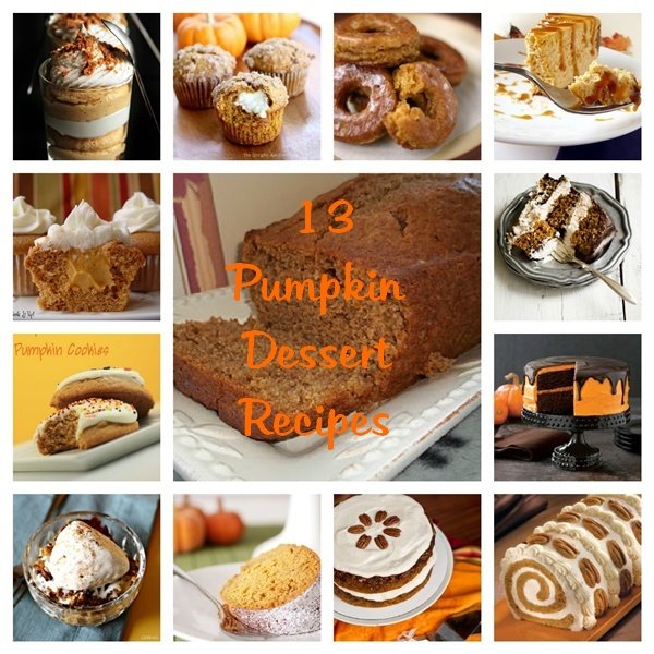 13 Pumpkin Dessert Recipes - Simply Sweet Home