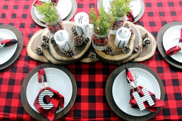 plaid-christmas-table-ideas